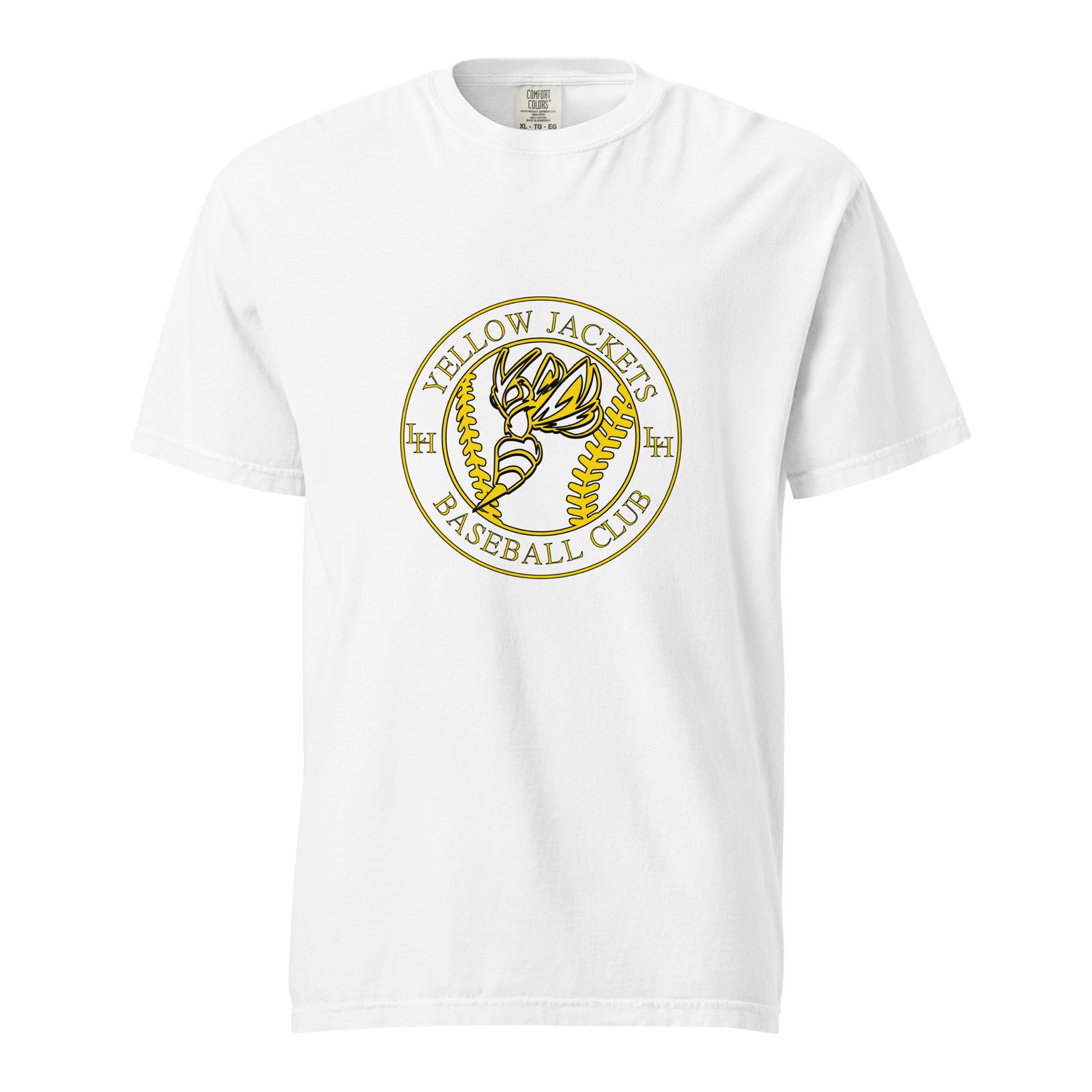 Yellow Jackets Unisex garment-dyed heavyweight t-shirt